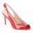 peep toes classiques cuir vernis rouge vif 10 cm