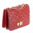 sac a grand rabat chaine double pirarucu rouge