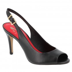 peep toes classiques cuir...