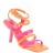 570-06 - CUIR - FUCHSIA ET ORANG