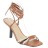 570-13 - CUIR - CAMEL ET BEIGE -