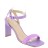 sandales à talons fins et lages bride cheville cuir violet 09 cm