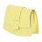 sac à main de forme fantaisie cuir jaune